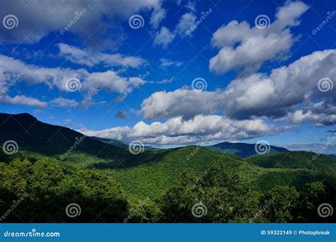 Forested mountains stock image. Image of terrain, forested - 59322149