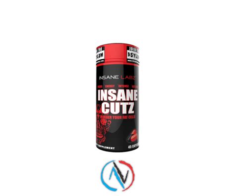 Insane Labz Insane Cutz 45 Capsulas Gym Nutricion Zacatecas