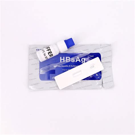 CE ISO High Accuracy One Step Medical Diagnostic Hbsag Absag Hepatitis