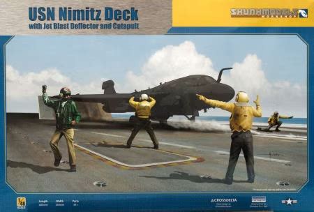 Nimitz Class Carrier Deck with Jet Blast Deflector and Catapult ...