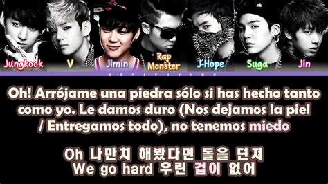 Bts 방탄소년단 We Are Bulletproof Pt2 Español Coreano Letra