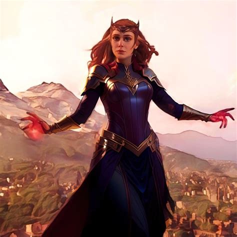 Wanda Fantasy Filter Scarlet Witch Marvel Scarlet Witch Scarlett