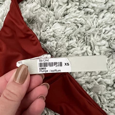 Gooseberry Seaside Bikini Burnt Orange Color Depop