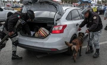 Gn Realiza Operativo En Tijuana Para Detectar Fentanilo En La Frontera