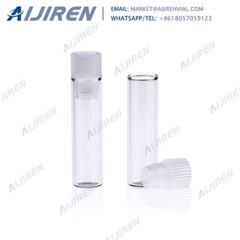 Chromatography Glass Shell Vials With Plug Perkin Elmer Aijiren Hplc