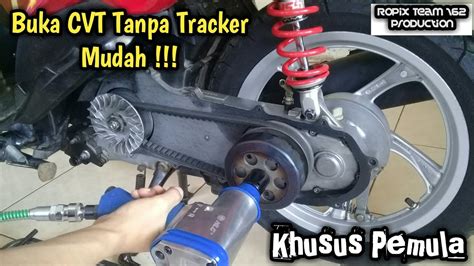 Cara Bongkar Cvt Mio Sporty Tanpa Tracker Dengan Air Impact Wrench