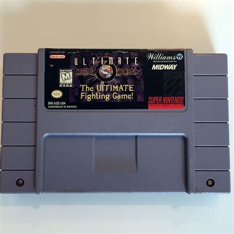 Ultimate Mortal Kombat 3 SNES [NTSC US] - Retrobit Game