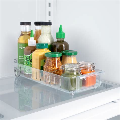 Youcopia® Rollout® Fridge Caddy Rolling Fridge Organizer With