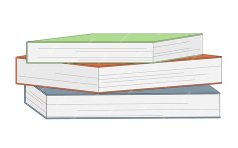 Premium Vector Pile Of Books On White Background Back To School