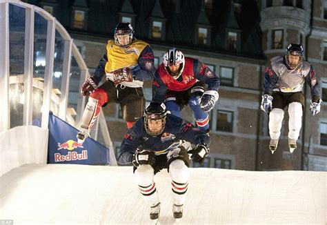 Urban Ice Skating Speed Demons Race Around Historic Buildings Of Old