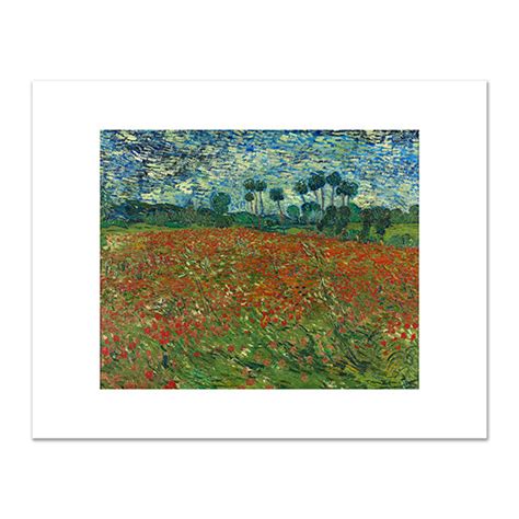 Vincent Van Gogh, Poppy field | Buy Quality Art Prints at Museums.Co