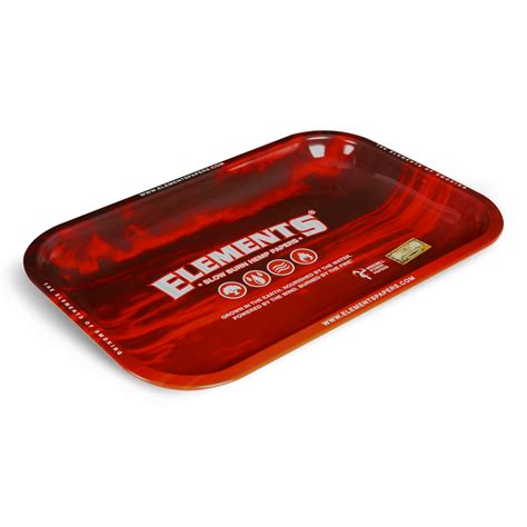 Elements Red Rolling Trays Esd Official