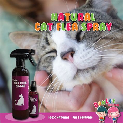 𝓝𝓪𝓽𝓾𝓻𝓪𝓵 Ubat Kutu Kucing Pest Asia Cat Flea Natural Spray 500ml