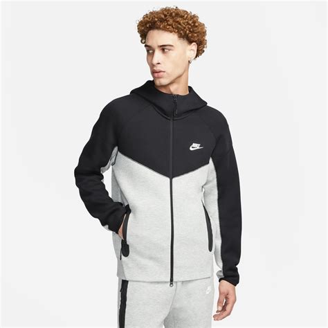 Nike Tech Fleece Full Zip Windrunner Erkek Gri Eşofman Üstü Houseofsuperstep