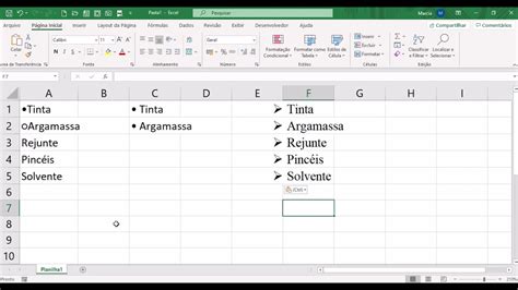 Como Adicionar Marcadores Em Planilhas Do Excel