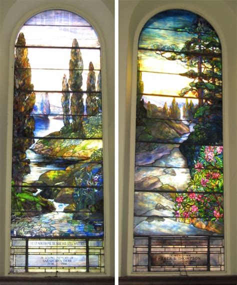 Tiffany Stained Glass Church Windows