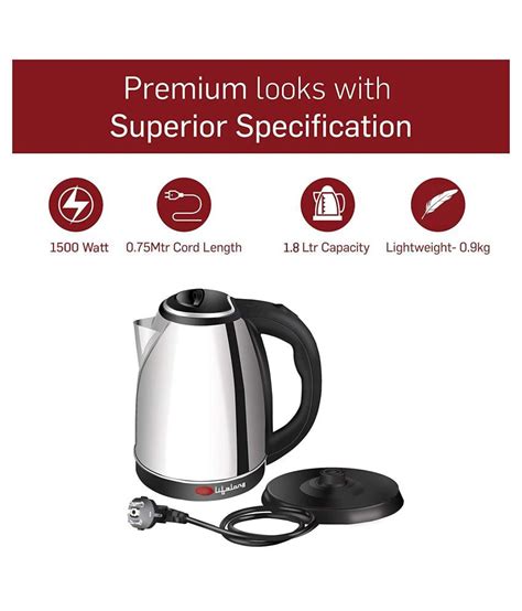 Lifelong Ek Litre Stainless Steel Electric Kettle Price In India