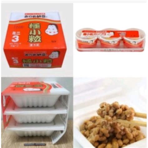 Jual Okame Natto Goku Kotsubu Kedelai Japang Nato Halal 100 Shopee