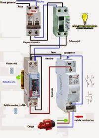 Esquemas eléctricos termo electrico con contactor y reloj Esquemas