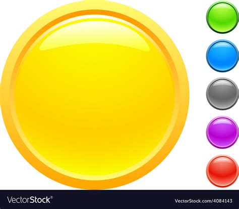 Button Royalty Free Vector Image - VectorStock