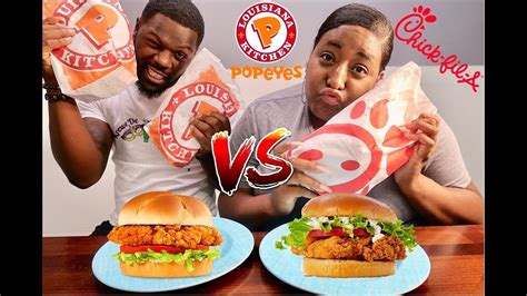 Popeyes Chicken Sandwich Vs Chick Fil A Chicken Sandwich Review Which