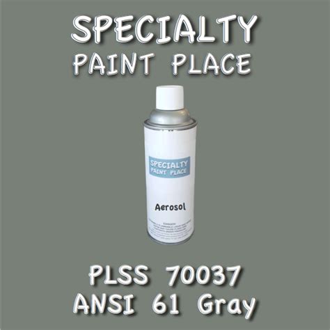 PLSS70037 ANSI 61 Grey IFS Touchup Paint 16oz Aerosol Can