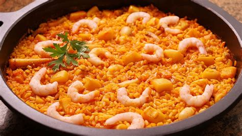 Arroz Con Sepia Y Gambas Receta F Cil Y Deliciosa Youtube