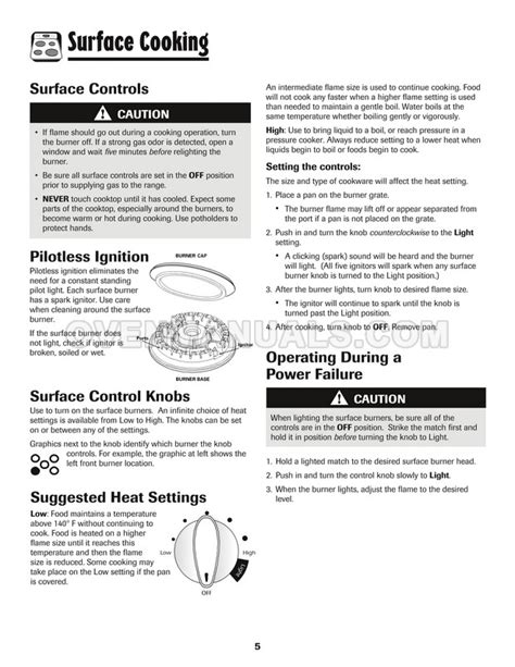 Maytag Mgr Bds Gemini Range Use Care Guide