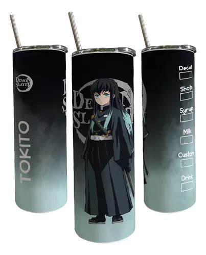 Termo Caf Skinny Tumbler Muichiro Tokito Demon Slayer Env O Gratis