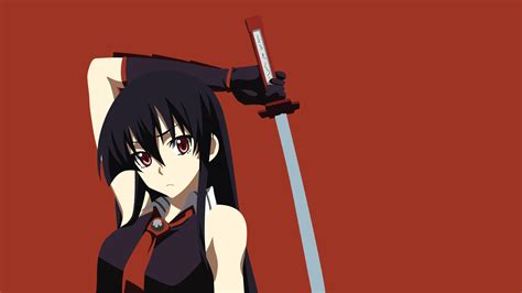 Anime Anime Girls Akame Ga Kill Akame Wallpaper Resolution1920x1080 Id177114