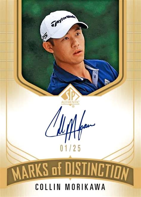 2021 Upper Deck Sp Authentic Golf Trading Cards Checklist