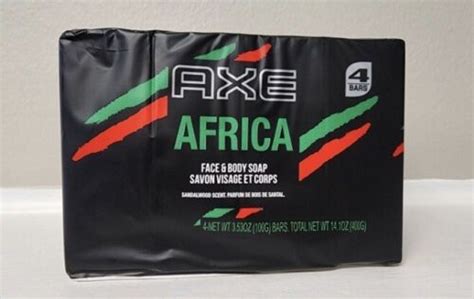 Axe Africa Face Body Soap 4 Pack EBay