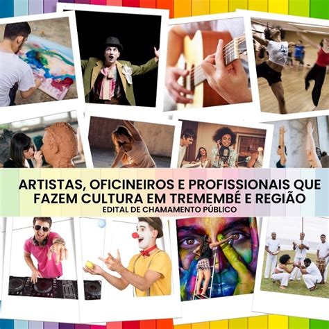 Prefeitura de Tremembé divulga edital para artistas oficineiros e