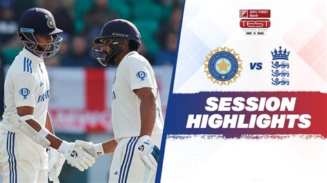 Watch India Vs England - 5th Test - Day 1 - 3rd Session Highlights ...