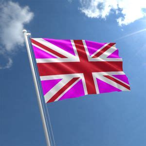 Pink Union Jack Flag Pink Union Jack Gy Pride Flag The Flag Shop