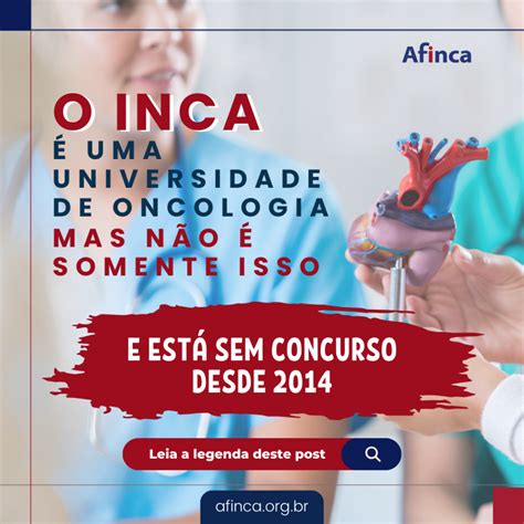 O Inca Uma Universidade De Oncologia Afinca