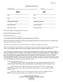 Parental Permission And Medical Authorization Form In Word And Pdf Formats