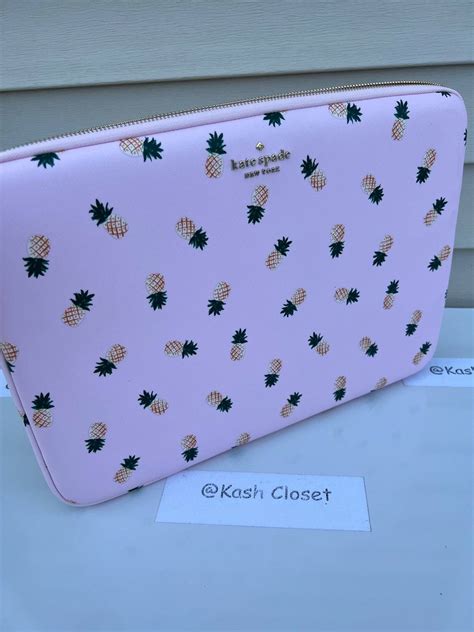 Kate Spade Kate Spade Staci Pineapple Printed Universal 15 Laptop Cas