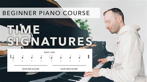 Beginner Piano Course Level 1 5 Time Signature Bars Bar Lines