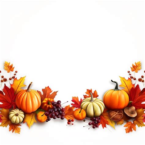 Thanksgiving 2022 Clipart Border