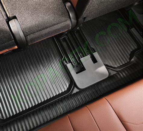 Kodiaq II Textile Floor Mats For Third Seats Row Original Skoda Auto