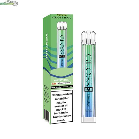 Gloss Bar Mesh Menthol Mg Puffar Eng Ngsvape Se