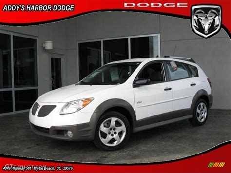 2006 Frosty White Pontiac Vibe 28059428 Car Color