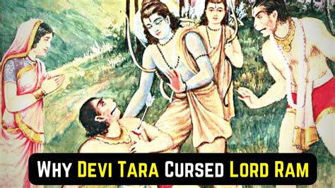 Why Devi Tara Cursed Lord Ram Vedic Knowledge Hindu Saint Youtube