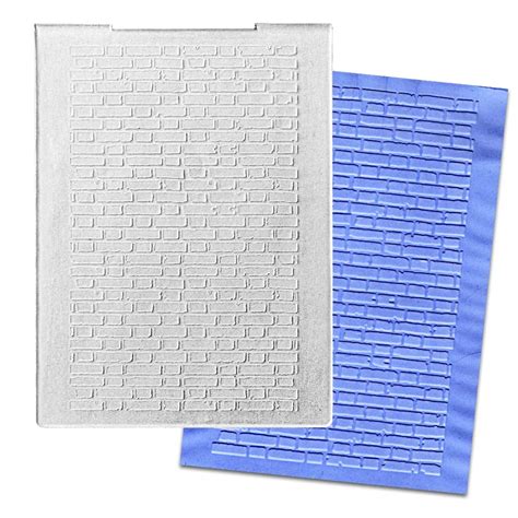 ALIBBON Brick Wall Plastic OIF8 Embossing Folders For Card Making Wall