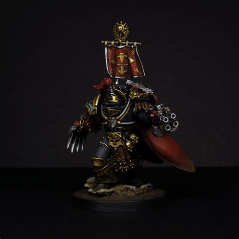 ‘first In The Fray ’ My Converted Sons Of Horus Terminator Praetor R Warhammer30k