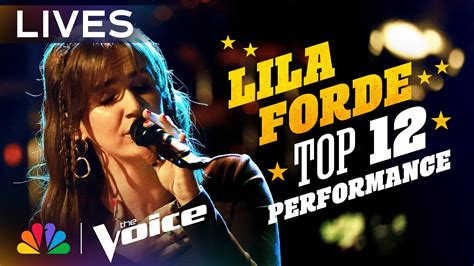 Lila Forde Performs Closer To Fine By Indigo Girls The Voice Lives