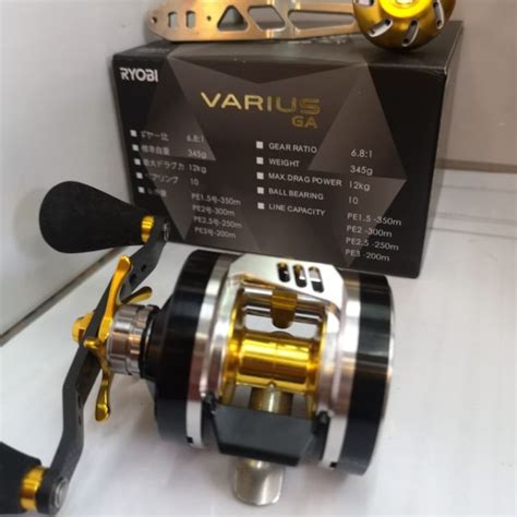 Ryobi Varius Ga Light Jigging C Phl Fishing Reel Shopee Malaysia