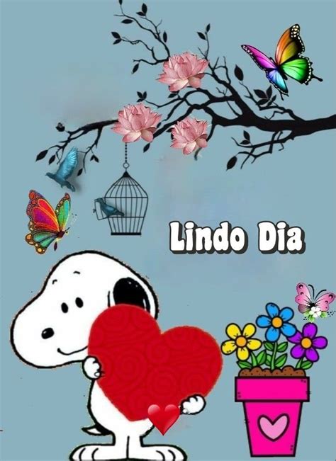 Pin Em Lindo Dia Fotos Do Snoopy Scraps De Bom Dia Mensagens