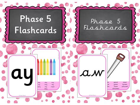 Phonics Phase 5 Flashcards | Teaching Resources